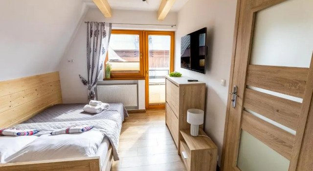 Апартаменты c 1 комнатой с балконом WILLA Z BALI SPA - Jacuzzi Sauny Grota Solna-Tężnia