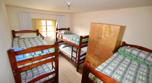 Кровать в общем номере Hostel Cuesta