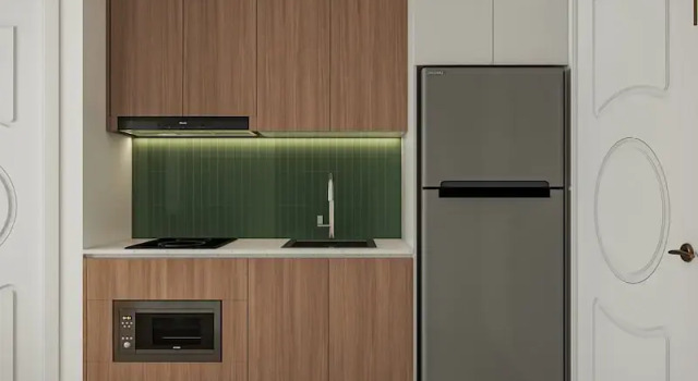 Апартаменты Deluxe с балконом и с видом на город Ruby Serviced Apartment Phan Ke Binh