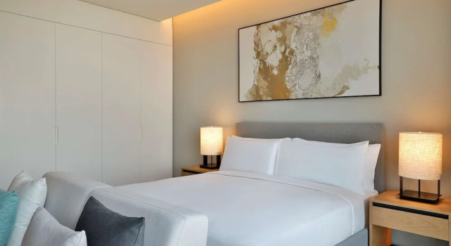 Двухместная студия Doubletree By Hilton Abu Dhabi Yas Island Residences