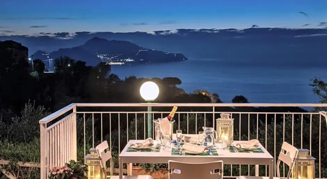 Двухместный номер Deluxe c 1 комнатой с видом на море Gocce Di Capri Resort