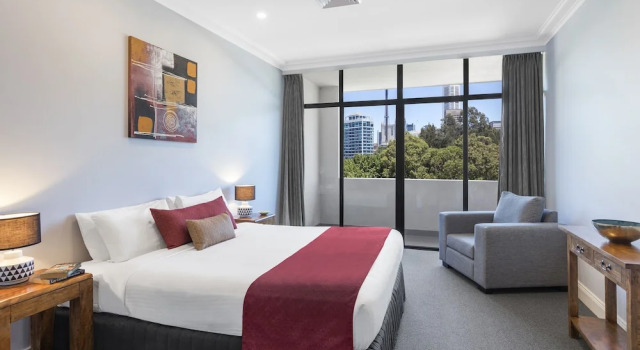 Апартаменты с 2 комнатами с балконом Nesuto Woolloomooloo
