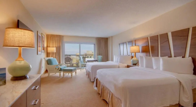 Четырёхместный номер Standard с видом на город Grand Hotel Ocean City Oceanfront