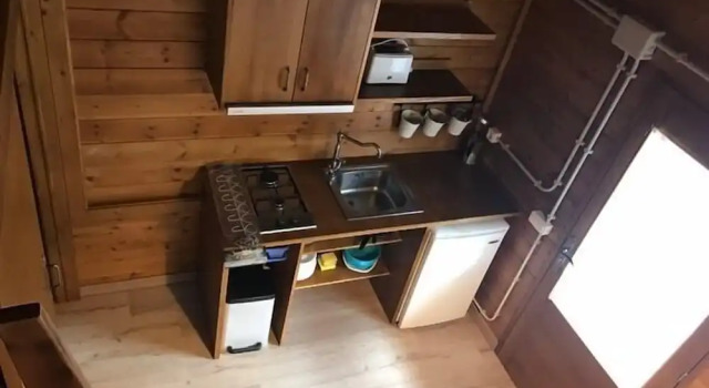 Бунгало с красивым видом из окна Camping Puigcercós