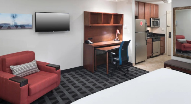 Двухместный люкс TownePlace Suites Fort Worth Downtown