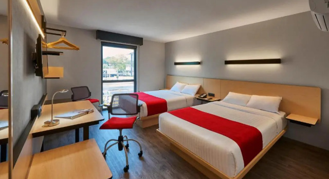 Четырёхместный номер Standard City Express Plus by Marriott Ciudad de México Periférico Sur Tlalpan