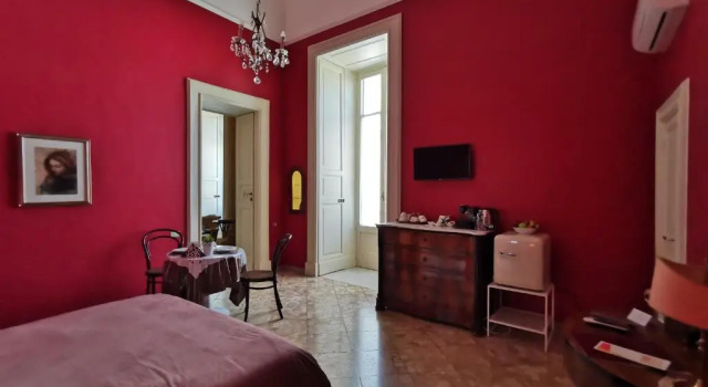 Standard- dobbelt værelse med altan Chez Moi Lecce Charme B&B