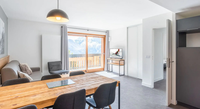 New apartments by the slopes in L'Alpe d'Huez, Réserver Appartement Huez Oisans