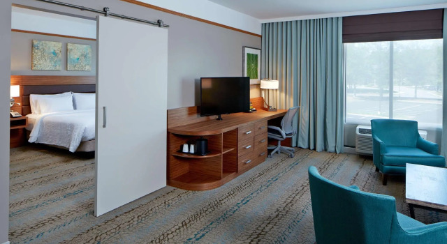 Двухместный номер Standard c 1 комнатой Hilton Garden Inn Boston/Marlborough