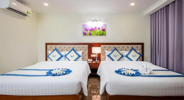 Номер Family с видом на море Apus Hotel