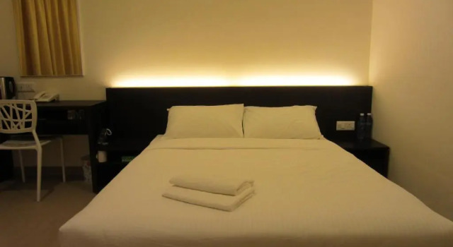 Lüks çift kişilik oda Merlin Hotel