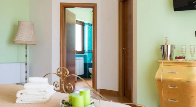 Двухместный номер Luxury с видом на море B&B Miracapri