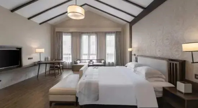 Двухместный люкс Deluxe Huangshan Guanyun Hotel