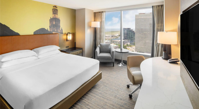 Двухместный клубный номер Standard Hilton Cleveland Downtown