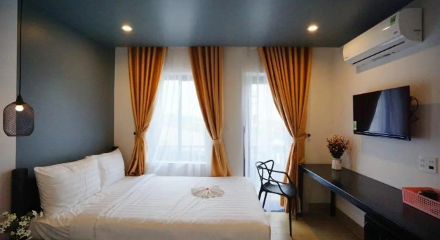 Двухместный номер Standard с балконом Maison Khoi Homestay