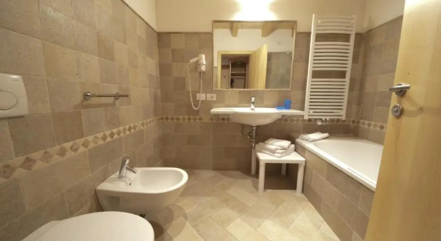 Апартаменты с 2 комнатами с видом на горы Appartamenti Villa Olympia