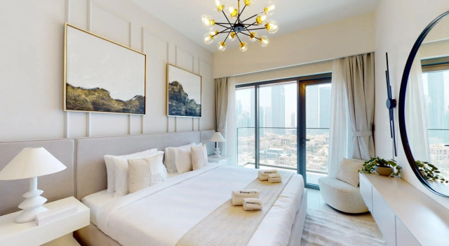 Downtown - Burj Royale 1213, Забронировать Отель Дубай Эмират Дубай, рядом с Дубайский аквариум