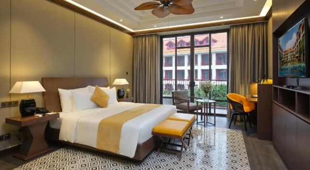 Двухместный номер Premium с видом на сад Senna Hue Hotel