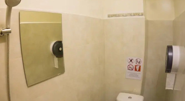 Кровать в общем номере Ark Hostel