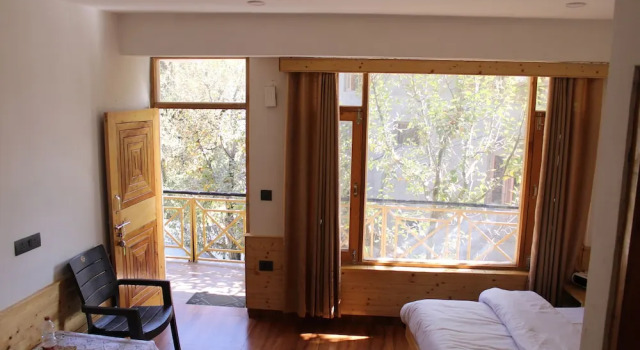Номер Deluxe Apple Field House - Hotel in Old Manali