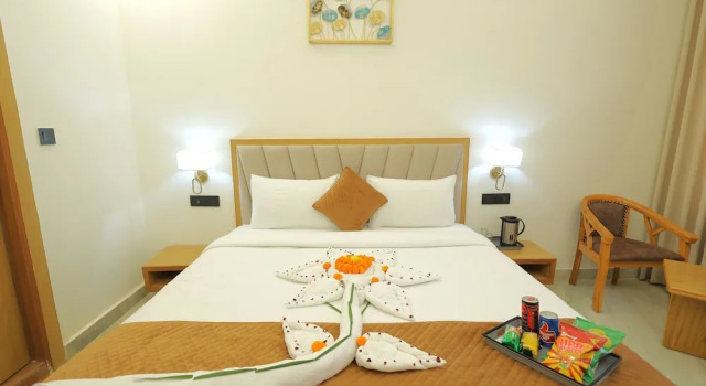Двухместный номер Deluxe Shree Radha Heritage House
