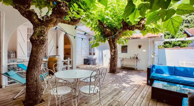 Коттедж Villa Chez Moun - Plage Betey 5 min
