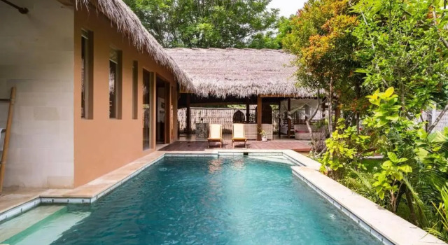 Estate-like Luxury Pool Villa in Gili Air, Rezervasyon Villa Lombok villalar, Villa