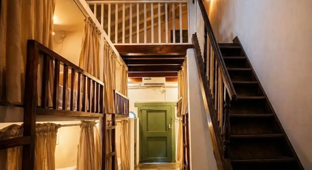 Кровать в общем номере Kabalana Surf Hostel