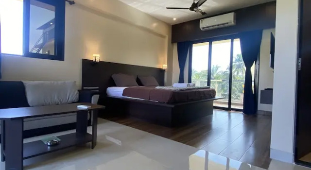 Студия Deluxe c 1 комнатой с видом на город Casajuliana