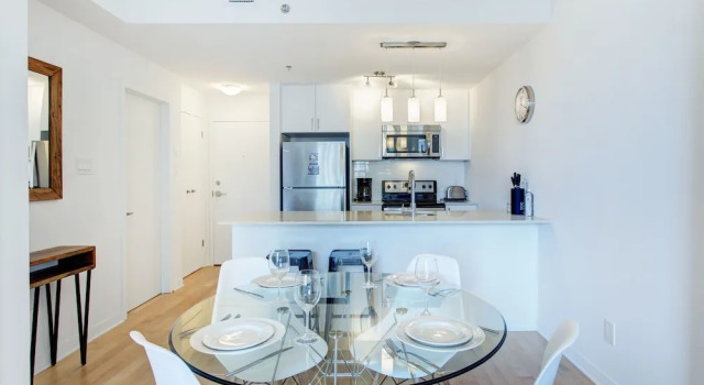 Le Myriade Apartments, Rezervovat Apartmán Apartmány v Montreal, poblíž Quebecor, Apartmán