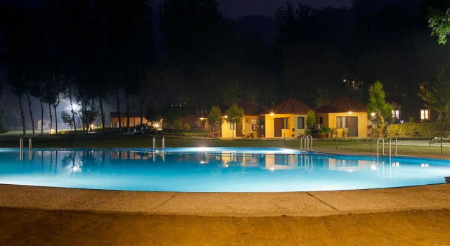WelcomHeritage Tarangi Ramganga Resort, Corbett, Rezerwuj Hotel Hotele w Marchula z parkingiem, Parking