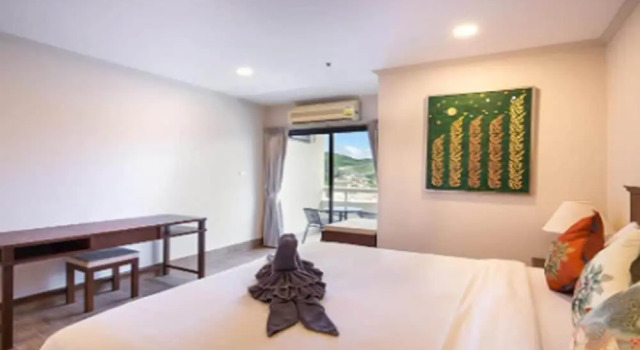 Апартаменты Standard с 2 комнатами с видом на город PATONG TOWER Royal Apartment
