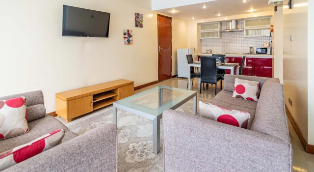 Апартаменты c 1 комнатой с балконом Lenana Suites