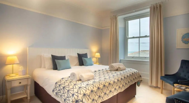 Двухместный номер Standard с видом на море Marazion Hotel