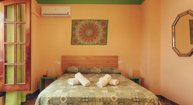 Двухместный номер Standard с видом на внутренний двор Charming Nerja Hostel