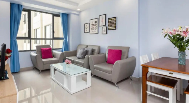GV-S1/Gold View/2Bed/1Bath/Free Pool & Gym