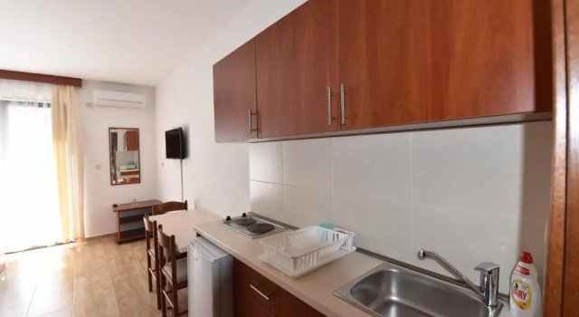 Двухместная студия с балконом Studio Apartments 6 Palmi