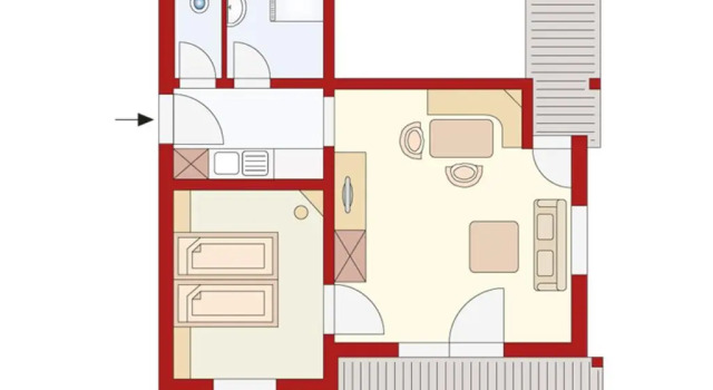 Апартаменты с видом на горы Apartments Tirolerhaus