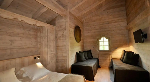 Le Cerf Amoureux Chalet Privé & Spa, Забронировать Шале СПА-отели Салланш, SPA-услуги