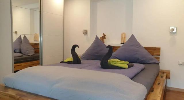 Апартаменты с 2 комнатами Ferienwohnung Vier Pfoten