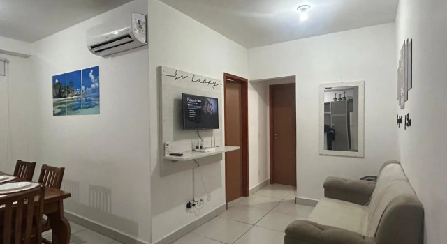 Jardim das Palmeiras II Home Resort JP2 Ubatuba - Apartamento com 2 Dorms, 1 Suíte, Churrasqueira Gourmet, Piscinas, Sauna e Salão de Jogos