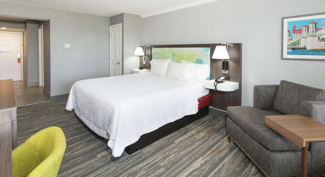 Двухместный номер Standard с частичным видом Hampton Inn Saint Augustine Beach