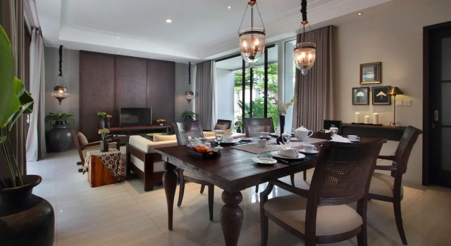 Семейный номер Standard с 3 комнатами с балконом и с видом на сад Habitat at Hyarta Yogyakarta