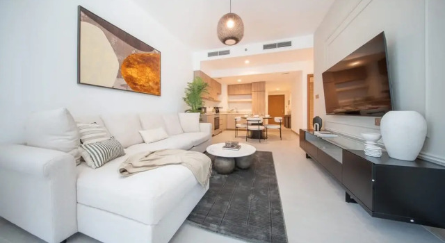 Extravagant 2 Bedroom in Urban Oasis Perfect for 6, Забронировать Апартаменты/квартира Дубай Эмират Дубай, рядом с Marasi Promenade