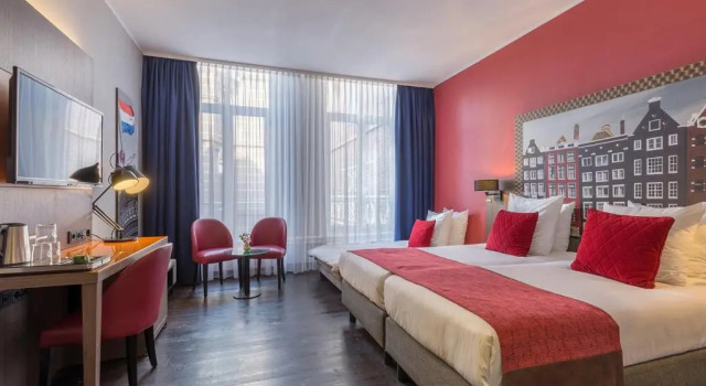 Трёхместный номер Comfort Leonardo Boutique Hotel Amsterdam Vondelpark