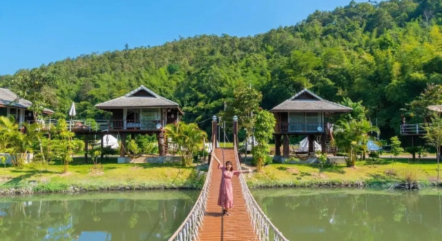 Люкс Deluxe с видом на горы The White House Boutique Chiangrai