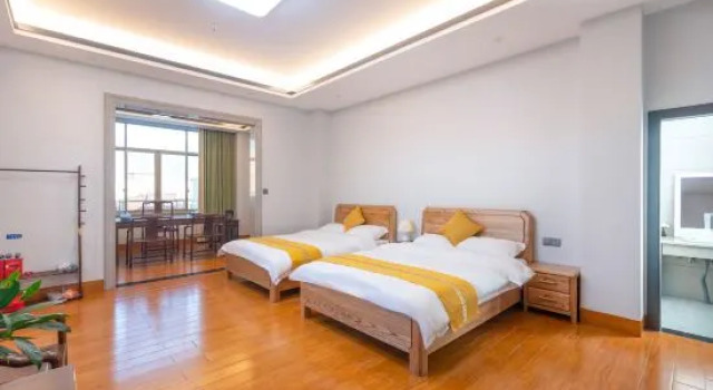 Люкс с 3 комнатами Meizhou Island Qinyuan B&B