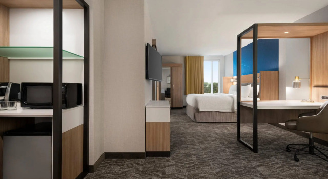 Двухместный люкс с видом на город SpringHill Suites by Marriott Milwaukee West/Wauwatosa