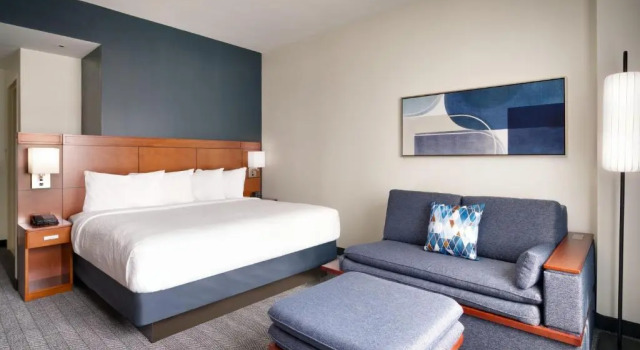 Номер Standard Courtyard by Marriott Lincoln Downtown
