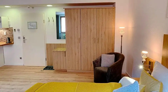 Студия Deluxe Apartmenthaus Blauer Wolf by ROom for LIving Gunzenhausen